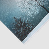 Weihnachtsmagie Vintages Tissue Paper Seidenpapier (Ausschnitt)