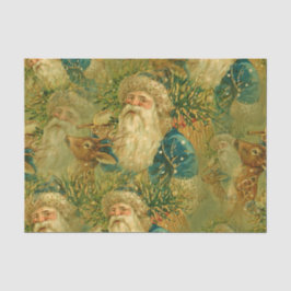 Weihnachtsmagie Vintages Tissue Paper Seidenpapier