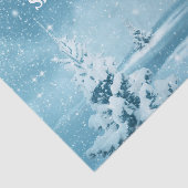 Weihnachtsmagie Vintages Tissue Paper Seidenpapier (Ausschnitt)