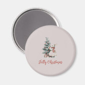 Weihnachtsmagnet | Lustiges Weihnachtsgeschenk Magnet (Vorderseite/Rückseite)
