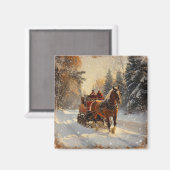 Weihnachtsmagnet Magnet (Vorderseite/Rückseite)