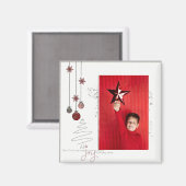 Weihnachtsmagnet Magnet (Vorderseite/Rückseite)
