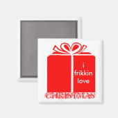 Weihnachtsmagnet Magnet (Vorderseite/Rückseite)