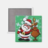 Weihnachtsmagnet Magnet (Vorderseite/Rückseite)