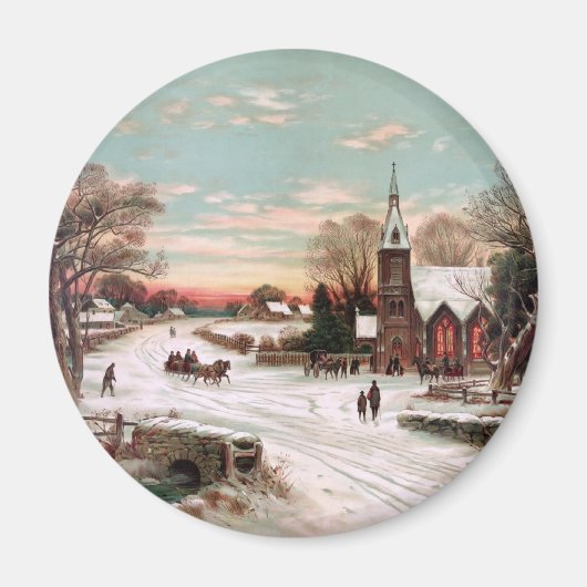 Weihnachtsmagnet Magnet (Vorne)