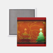 Weihnachtsmagnet Magnet (Vorderseite/Rückseite)