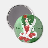 Weihnachtsmagnet Magnet (Vorderseite/Rückseite)