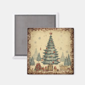 Weihnachtsmagnet Magnet (Vorderseite/Rückseite)