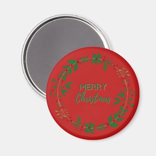 Weihnachtsmagnet Magnet (Vorderseite/Rückseite)