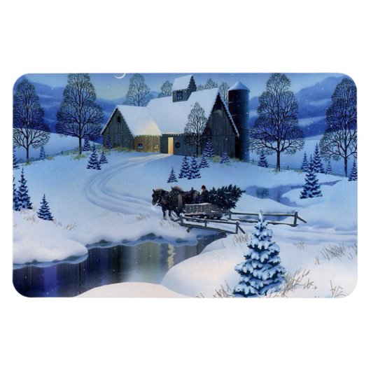 Weihnachtsmagnet Magnet (Horizontal)