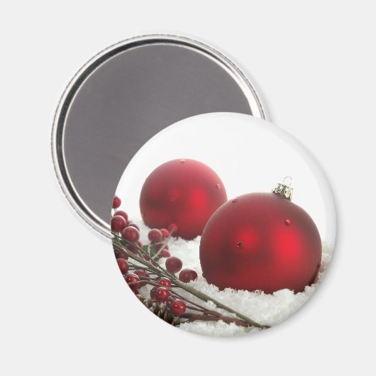 Weihnachtsmagnet Magnet (Vorderseite/Rückseite)