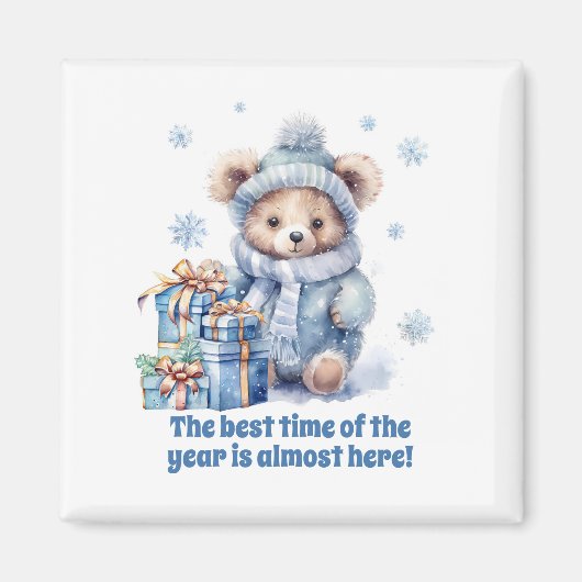 Weihnachtsmagnet mit interessantem Design Magnet (Vorne)