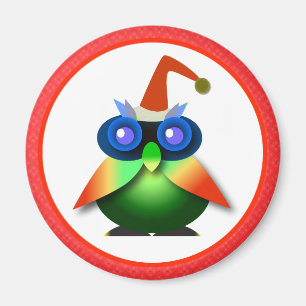Weihnachtsmagnet-Schlüsselketten-Knöpfe: Grüne Magnet