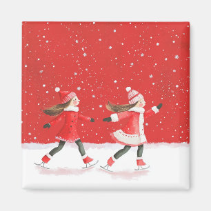 Weihnachtsmagnete - Festlicher Kühlschrank Dekorat Magnet