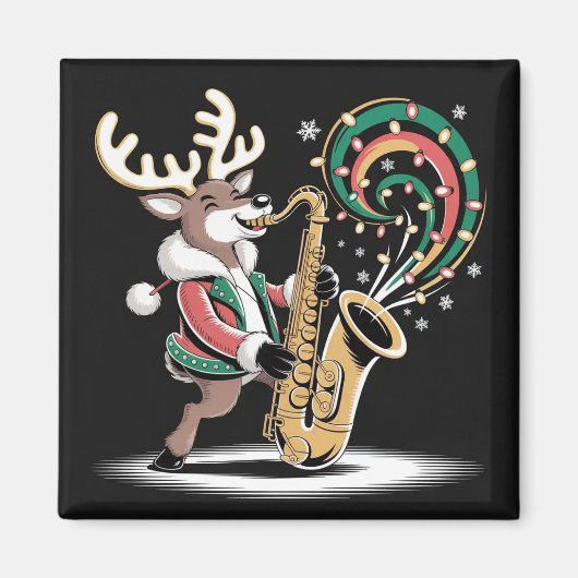 Weihnachtsmagnete - Festlicher Kühlschrank Dekorat Magnet (Vorne)