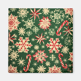 Weihnachtsmagnete - Festlicher Kühlschrank Dekorat Magnet