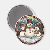 Weihnachtsmagnete - Festlicher Kühlschrank Dekorat Magnet (Vorderseite/Rückseite)