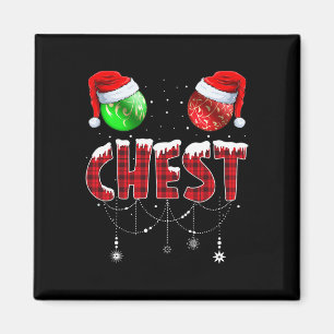 Weihnachtsmahlzeiten Couple Family Kastanien 1 Magnet