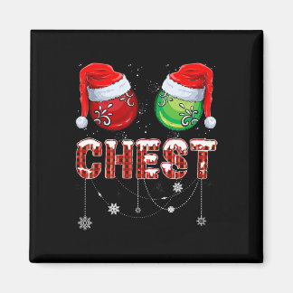 Weihnachtsmahlzeiten Couple Family Kastanien Magnet