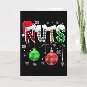 Weihnachtsmahlzeiten Ehepaare Familie Kastanien 2 Karte