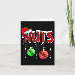 Weihnachtsmahlzeiten Ehepaare Familie Kastanien 2 Karte