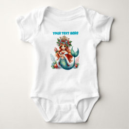 Weihnachtsmaid - Editable Holiday Design Baby Strampler