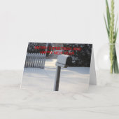 Weihnachtsmail Weihnachtskarte Feiertagskarte (Vorderseite)