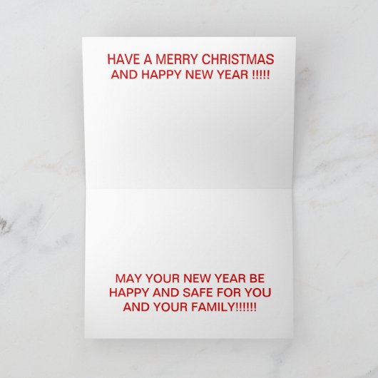 Weihnachtsmail Weihnachtskarte Feiertagskarte (Innenseite)