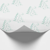 Weihnachtsmakaberer Baum Geschenkpapier (Ecke)