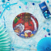 Weihnachtsmalerei Pappteller (Party)