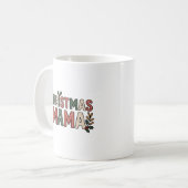 Weihnachtsmama Kaffeetasse (Vorderseite Links)