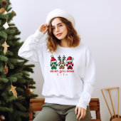 Weihnachtsmama personalisiert sweatshirt