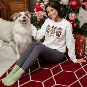 Weihnachtsmama personalisiert sweatshirt