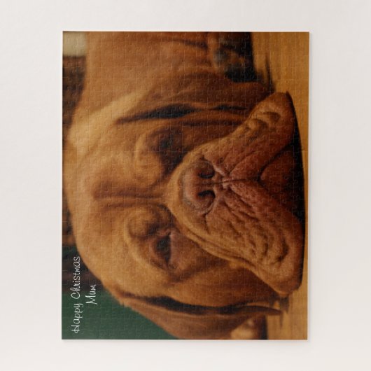 Weihnachtsmama. Puzzle (Vertikal)