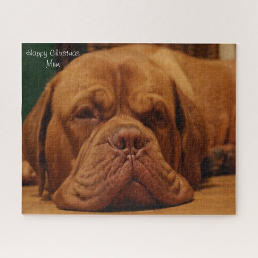 Weihnachtsmama. Puzzle (Horizontal)