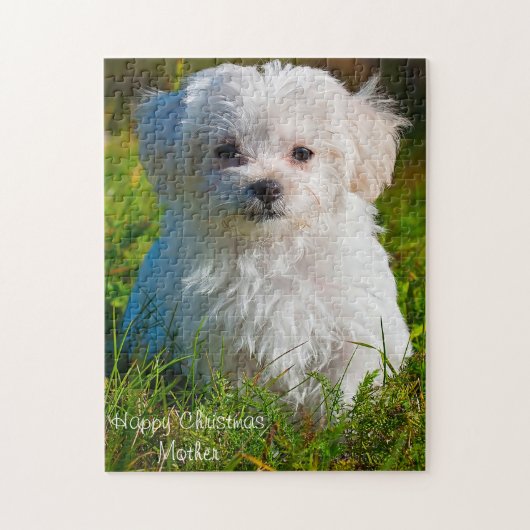 Weihnachtsmama. Puzzle (Vertikal)