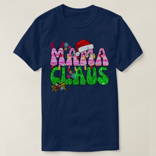 Weihnachtsmama T-Shirt (Design vorne)