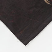 Weihnachtsmanagerszene Fleecedecke (Ecke)