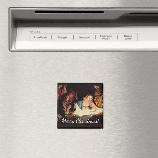 Weihnachtsmanagerszene Magnet (In Situ (Geschirrspüler))