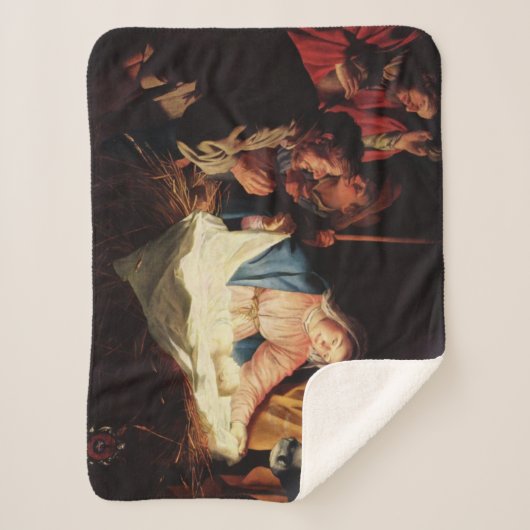 Weihnachtsmanagerszene Sherpadecke (Vorderseite)