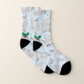 Weihnachtsmanatee Socken (Paar)
