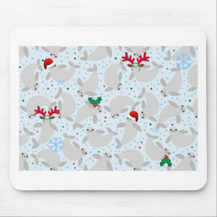 Weihnachtsmanati Mousepad