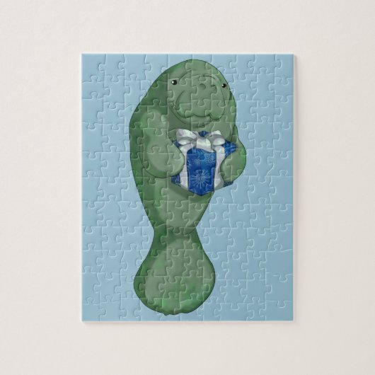 Weihnachtsmanatis Puzzle (Vertikal)