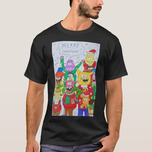 Weihnachtsmängel Klassischer T - Shirt (Vorderseite)