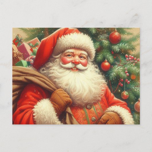 Weihnachtsmann 01 postkarte (Vorderseite)