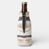Weihnachtsmann 027 flaschenkühler (Flasche Rückseite)