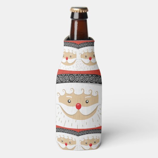 Weihnachtsmann 027 flaschenkühler (Flaschenvorderseite)