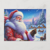 Weihnachtsmann 05 postkarte (Vorderseite)