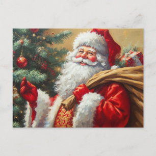 Weihnachtsmann 07 postkarte