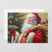 Weihnachtsmann 07 postkarte (Vorne/Hinten)